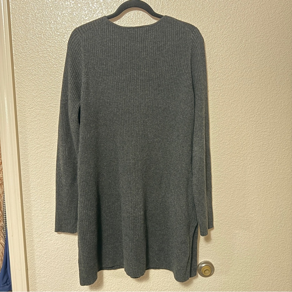Ett Twa by Anthropologie Amrita Grey Ribbef Tunic Sweater Sz XL - Picture 10 of 10